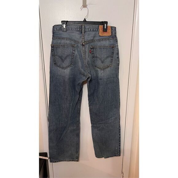 Levi's 559 Jeans Men's Relaxed Straight Leg Blue Denim Medium Wash Size W33xL32 - Picture 5 of 11